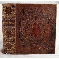 The Holy Bible Containing the Old and New Testaments: Together with the Apocrypha  (Brown : Spalding Family Bible of North Stonington, New London, Connecticut))